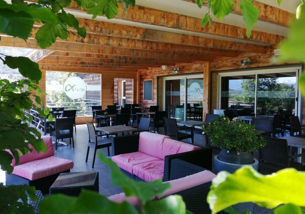 Ax Hotel Spa & Restaurant Chorges Exterior foto